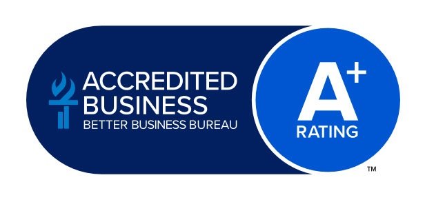Better Business Bureau Accredited Business with A+ Rating